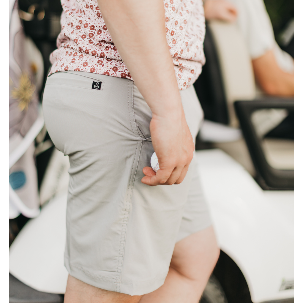 Bermuda Swannies Sully Short Performance Stability For Athletes