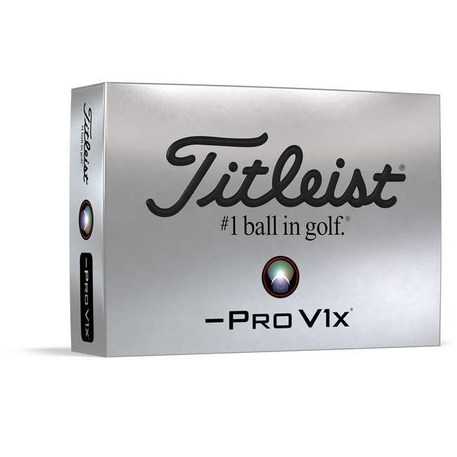 Titleist Pro V1X Left Dash High Trajectory and Distance Golf Ball