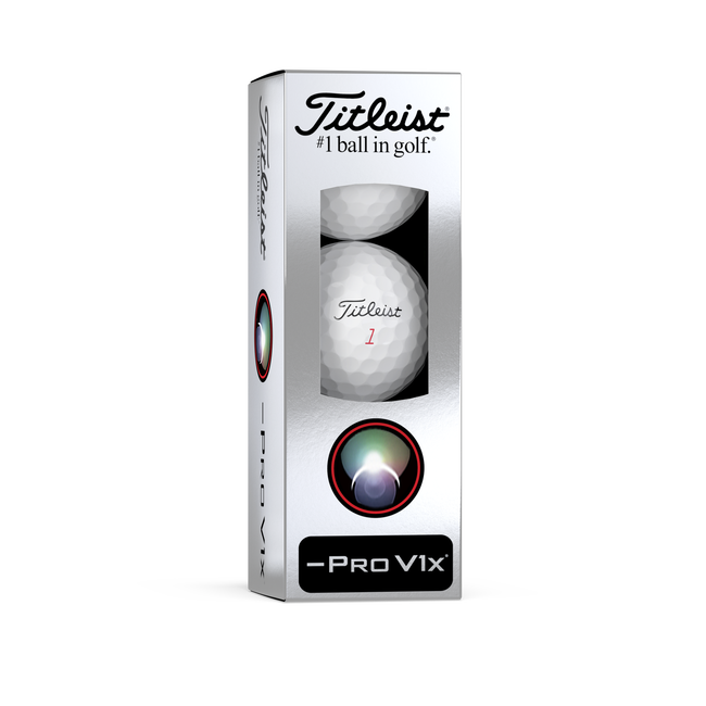 Titleist Pro V1X Left Dash High Trajectory and Distance Golf Ball