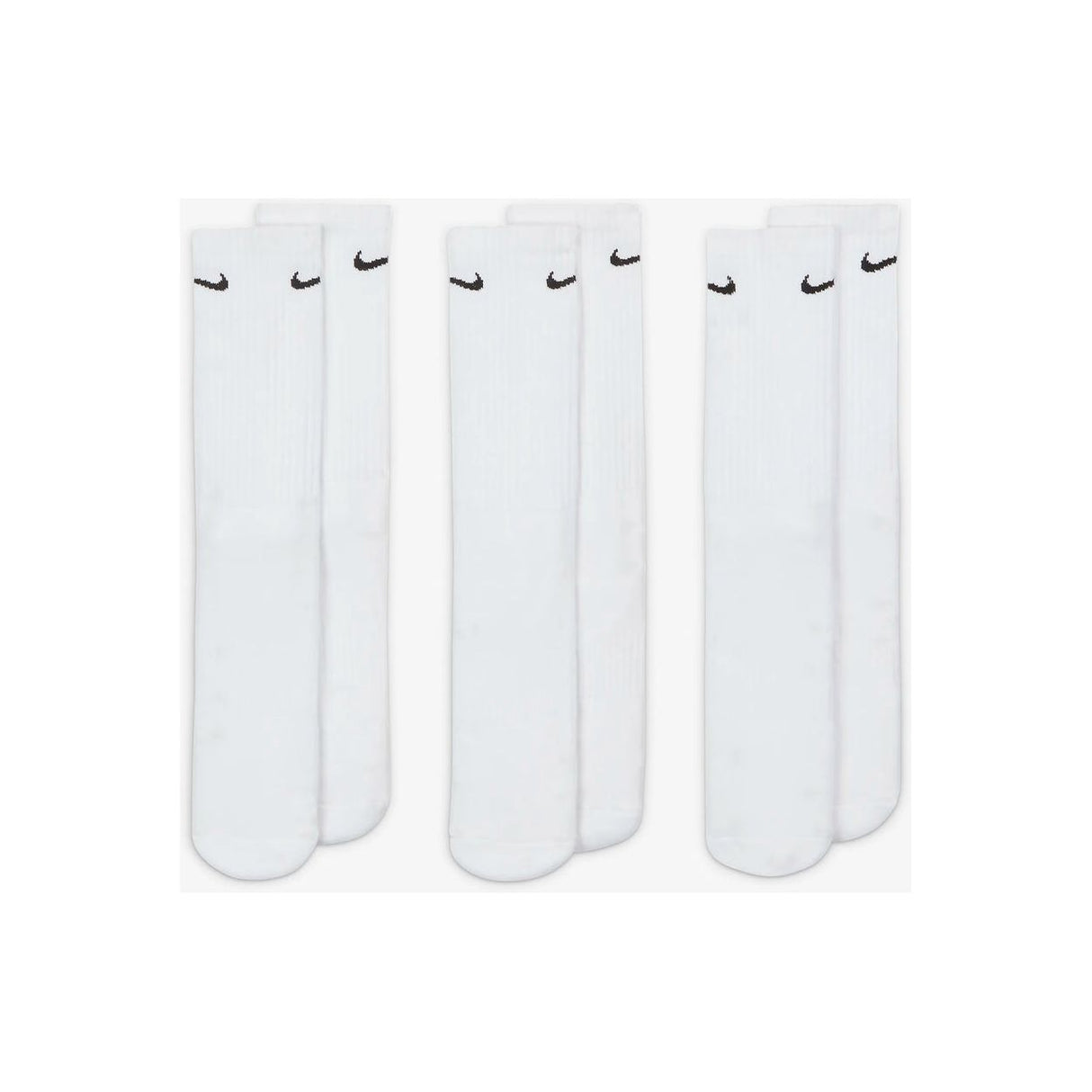 Nike Everyday Cushioned Training Crew Socks 3 Pairs Comfort