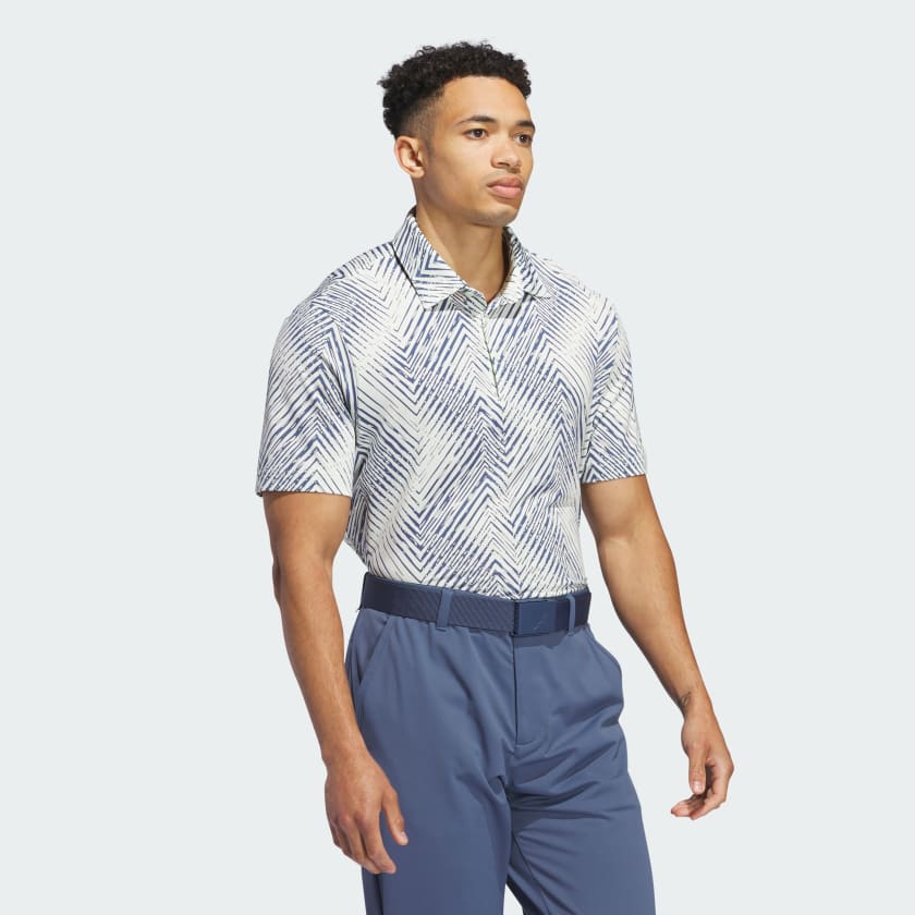 Adidas Polo Ultimate 365 Allover Print Pour Performance Toute L Annee