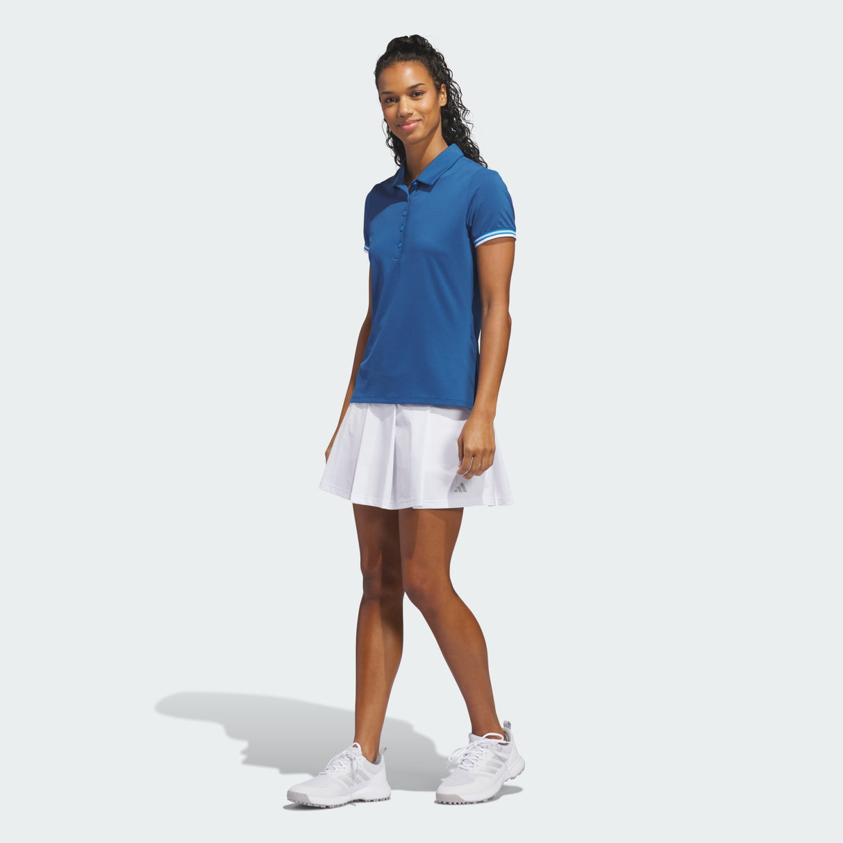 ADIDAS WOMEN'S ULTIMATE CLASSIC SHORT SLEEVE POLO