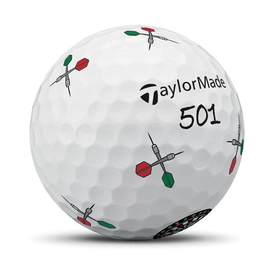 TaylorMade Balle TP5 Hot Shot Mars Pour Pratique