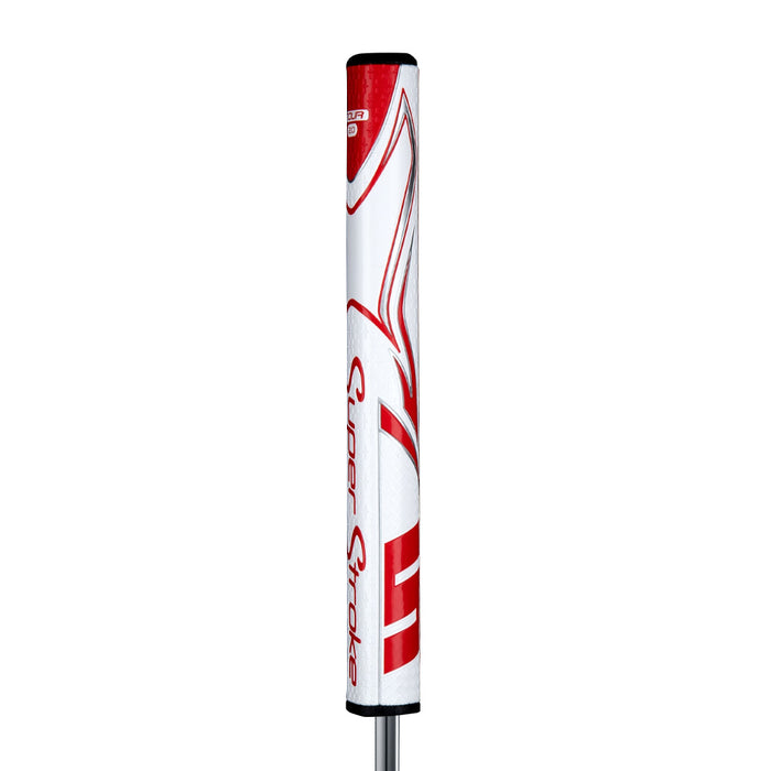 GRIP Putter SuperStroke Tour 3.0 Blanc Rouge Pour Plus De Précision Et Cadence Constante