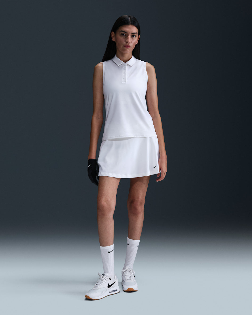 NIKE DRI-FIT VICTORY SLEEVELESS WOMEN'S POLO SHIRT