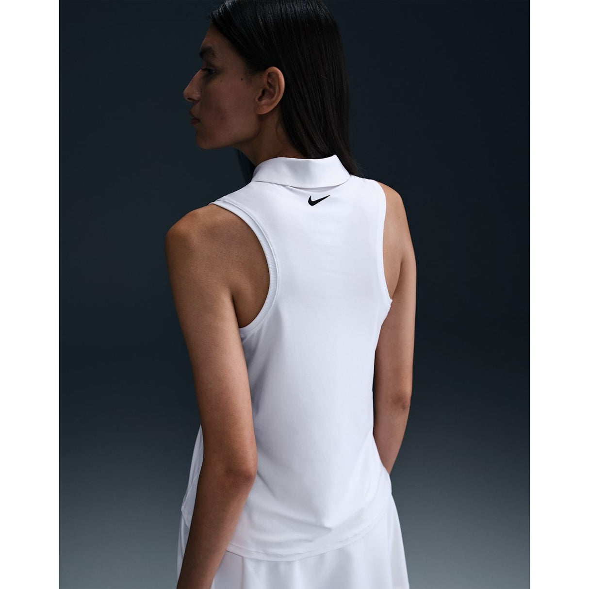 NIKE DRI-FIT VICTORY SLEEVELESS WOMEN'S POLO SHIRT