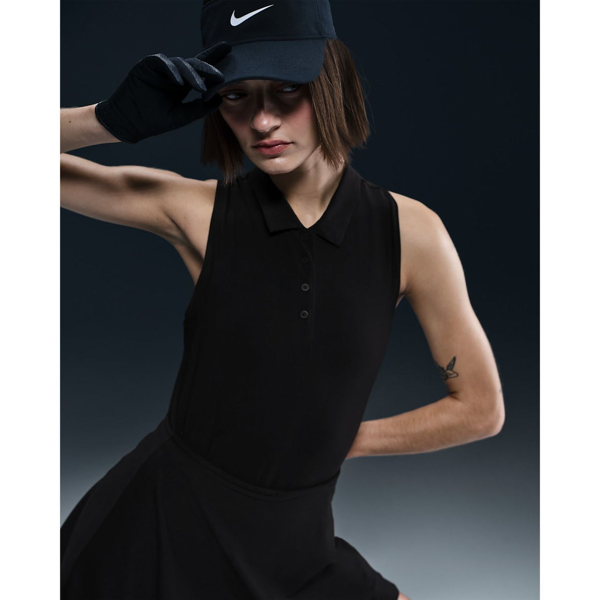 NIKE DRI-FIT VICTORY SLEEVELESS WOMEN'S POLO SHIRT