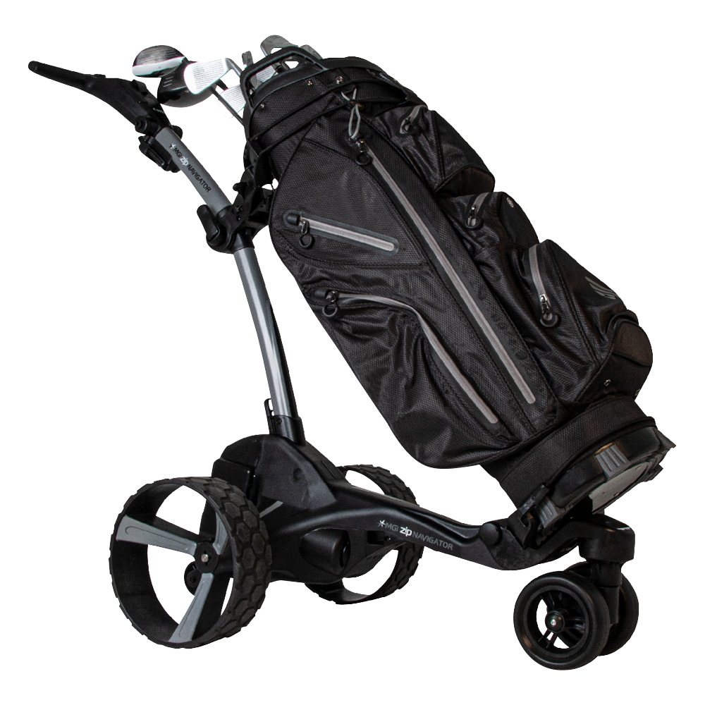 MGI ZIP NAVIGATOR BLACK/GREY ELECTRIC TROLLEY AND ACCESSORIES