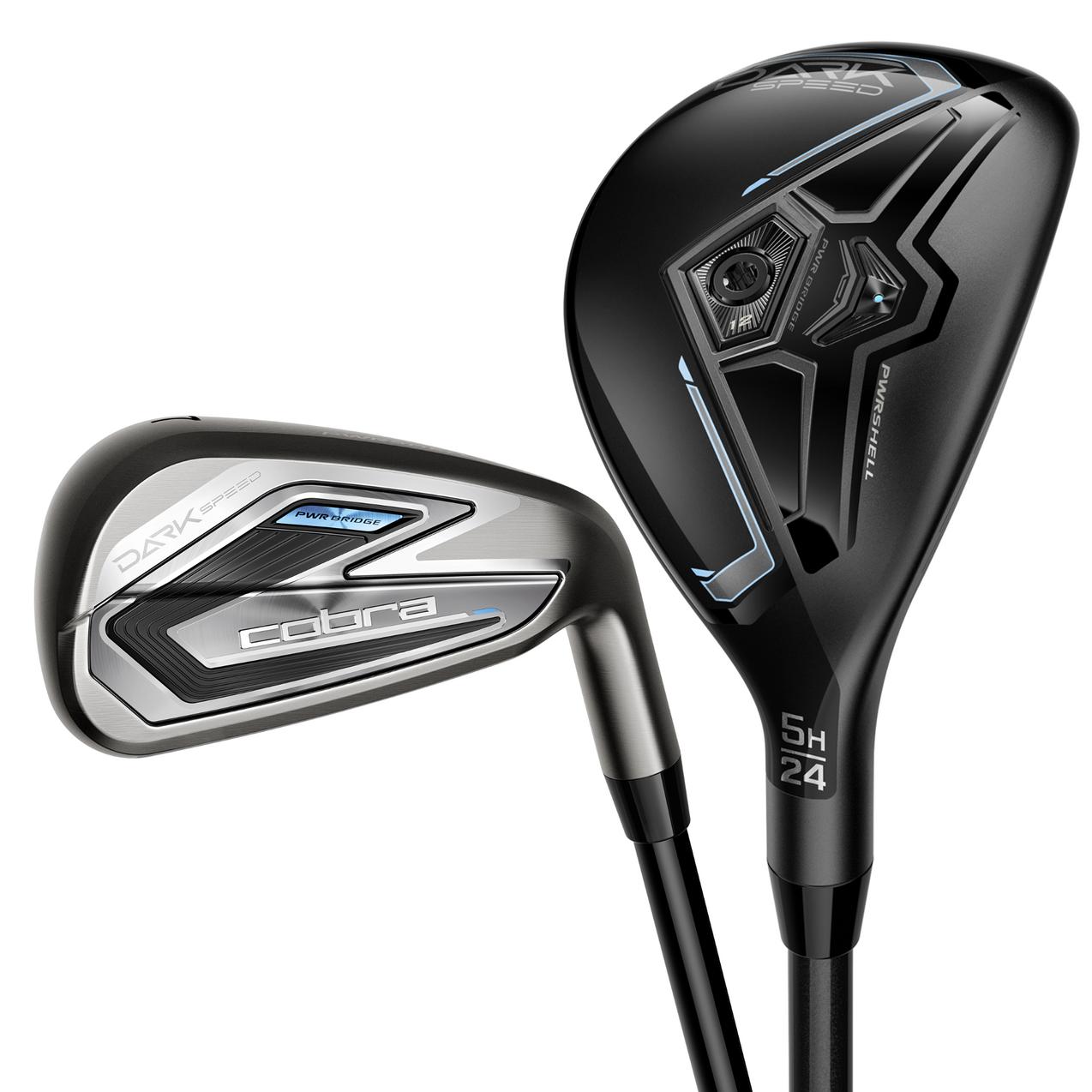 Ensemble De Fers De Golf Cobra AMP MAX 6 Pièces (5-PW) - Tige Acier Flex Rigide, Occasion Avec Marques