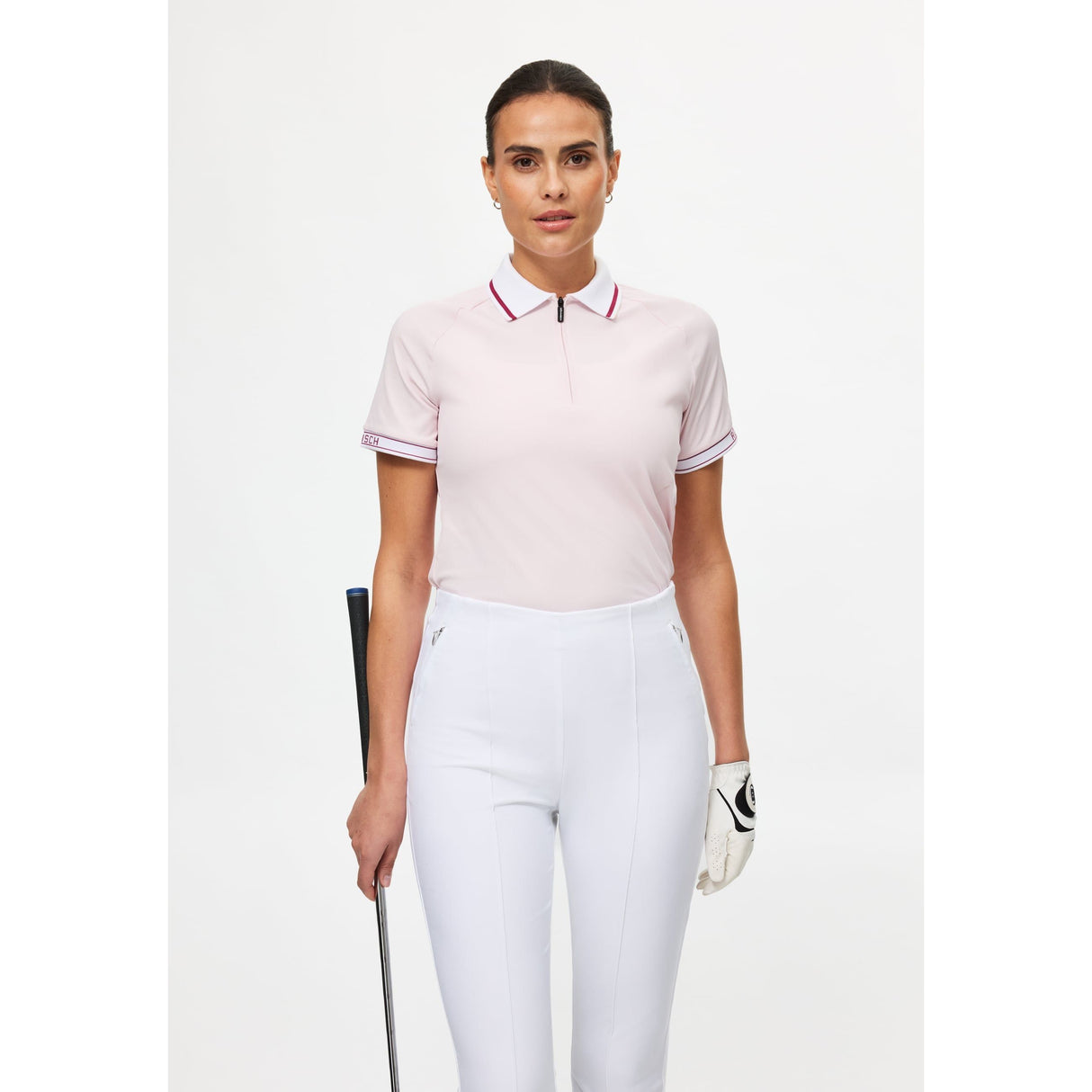 ROHNISCH RIB SLEEVELESS POLO SHIRT WOMAN