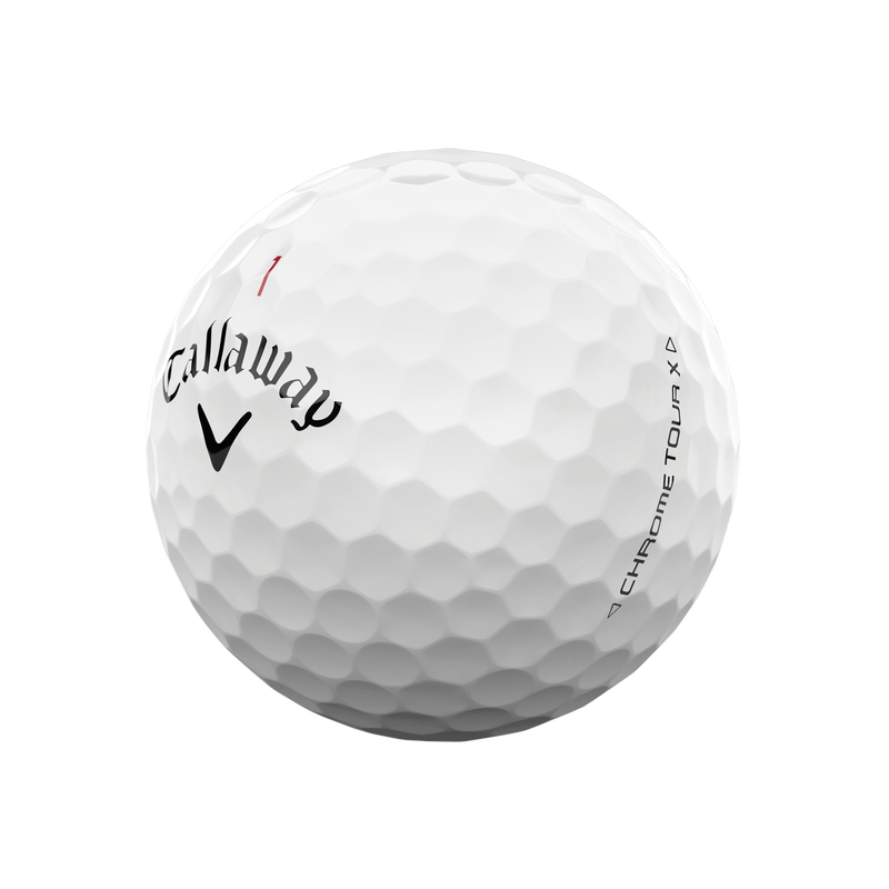 Callaway Chrome Tour X Balle Blanche Hyper Fast Soft Noyau Pour Distance et Contrôle