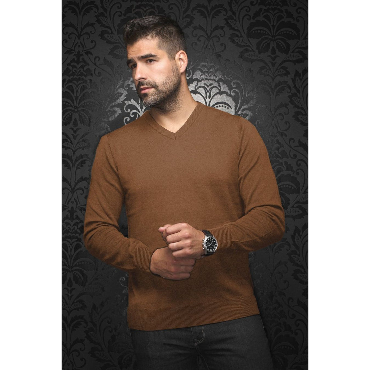 Marini Chandail Mérinos Noir Confort Thermorégulateur Entraînement