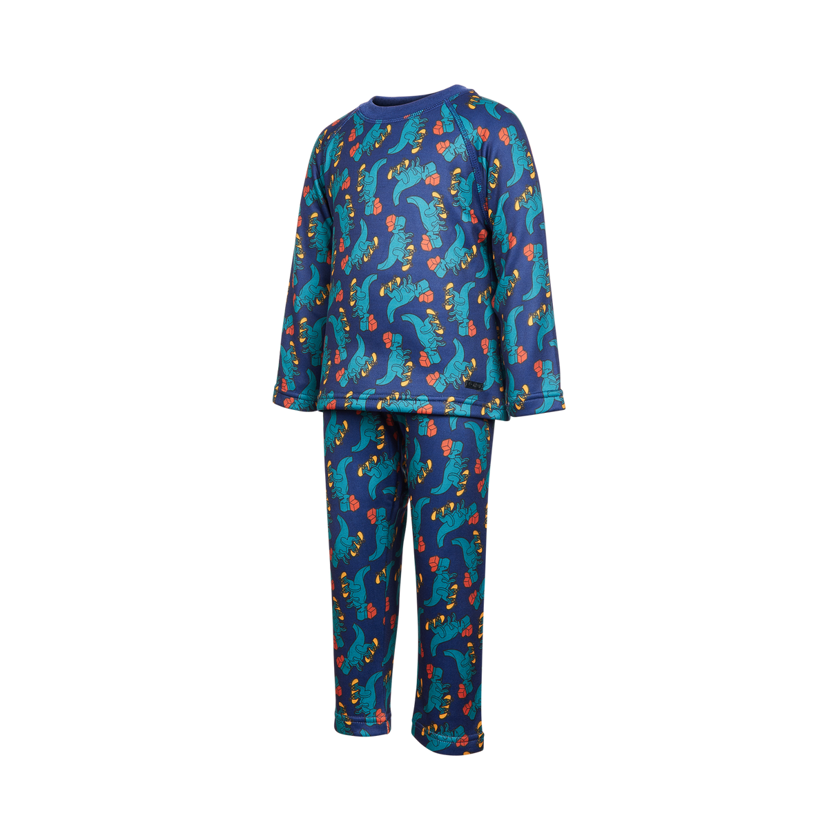 KOMBI Sous-Vêtement B3 Velvet Fleece Set Noir 2 Pièces Chaud