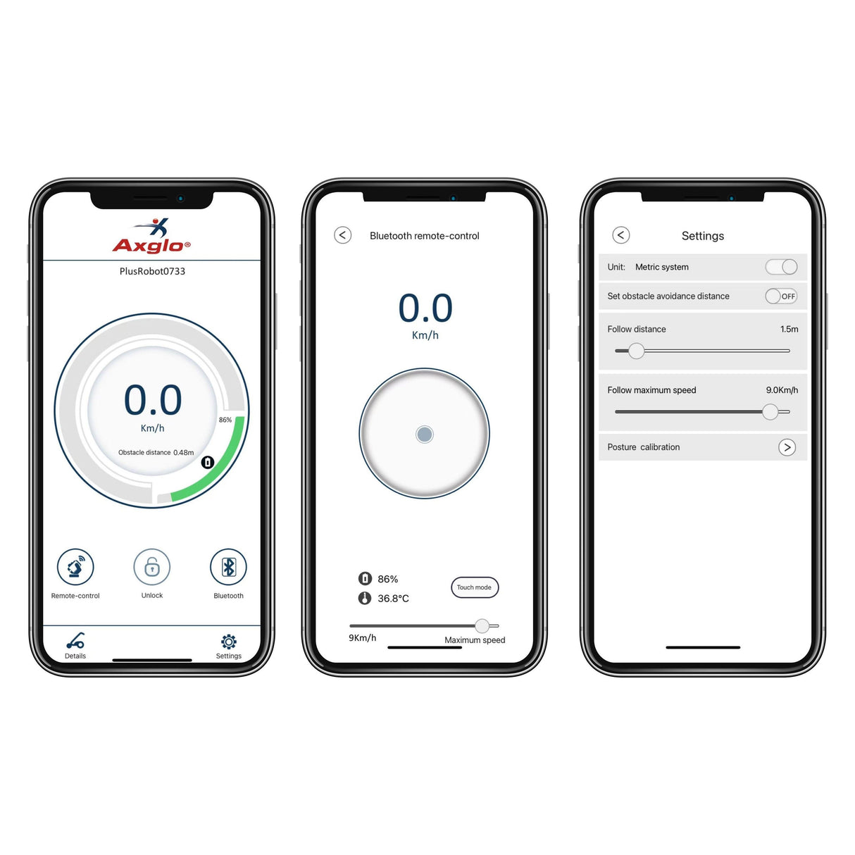 AXGLO Electric Cart E3 Follow Me And Remote Control For Fast Mobility