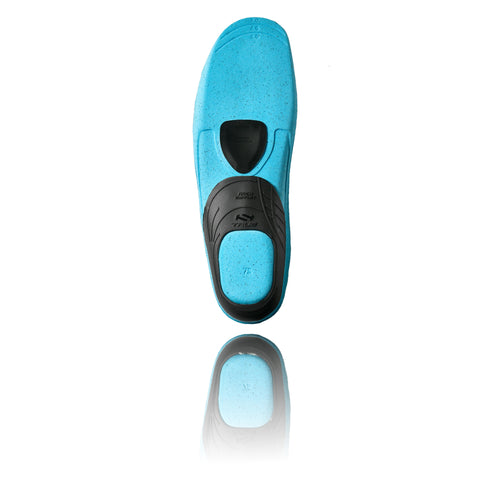 True High Arch Pad Sole with Integrated Metatarsal Support for Performance