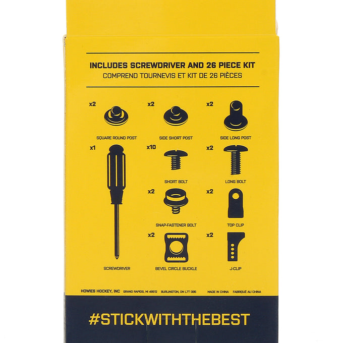 Howies Hockey Helmet Repair Kit - Quick and Safe Pro Kit