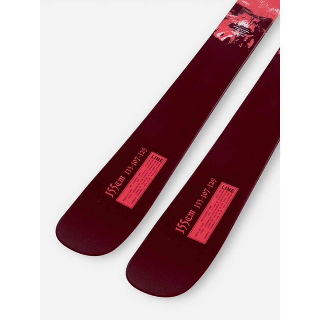 Ski Twin Tips Line Bacon Shorty Flat Jr