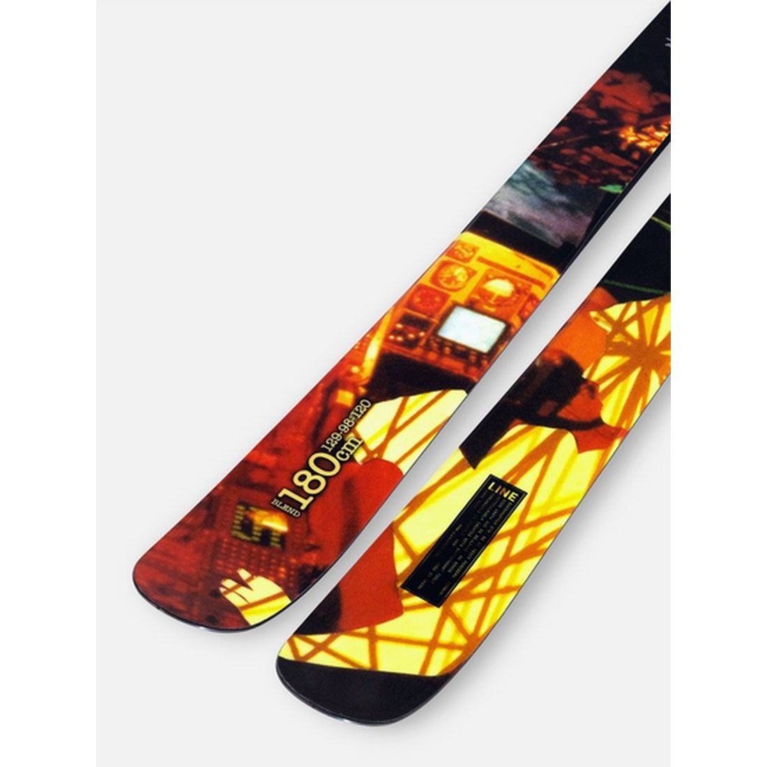 Line Blend Flat Twin Tip Skis