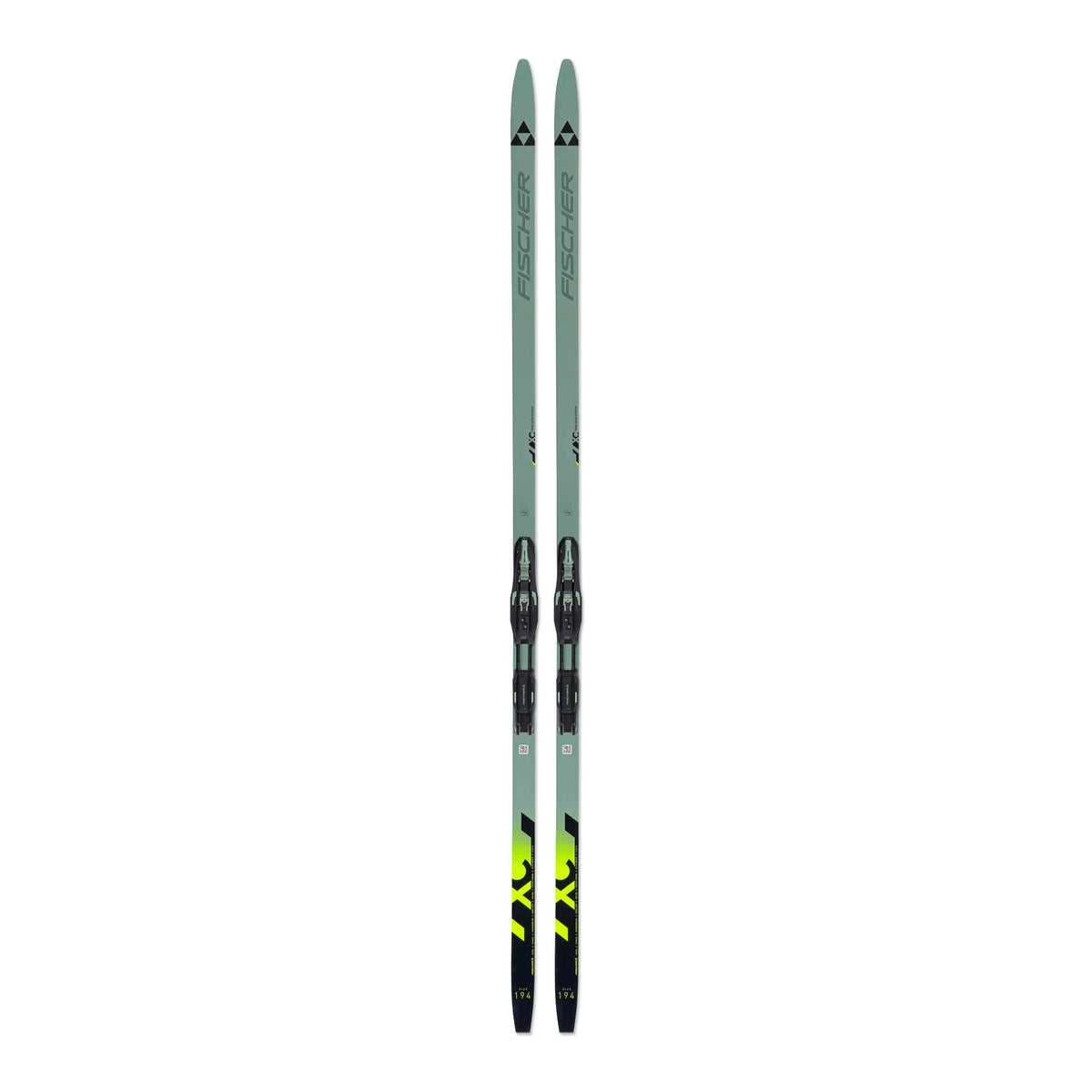 Fischer Twin Skin Power Stiff EF Skis With Bindings