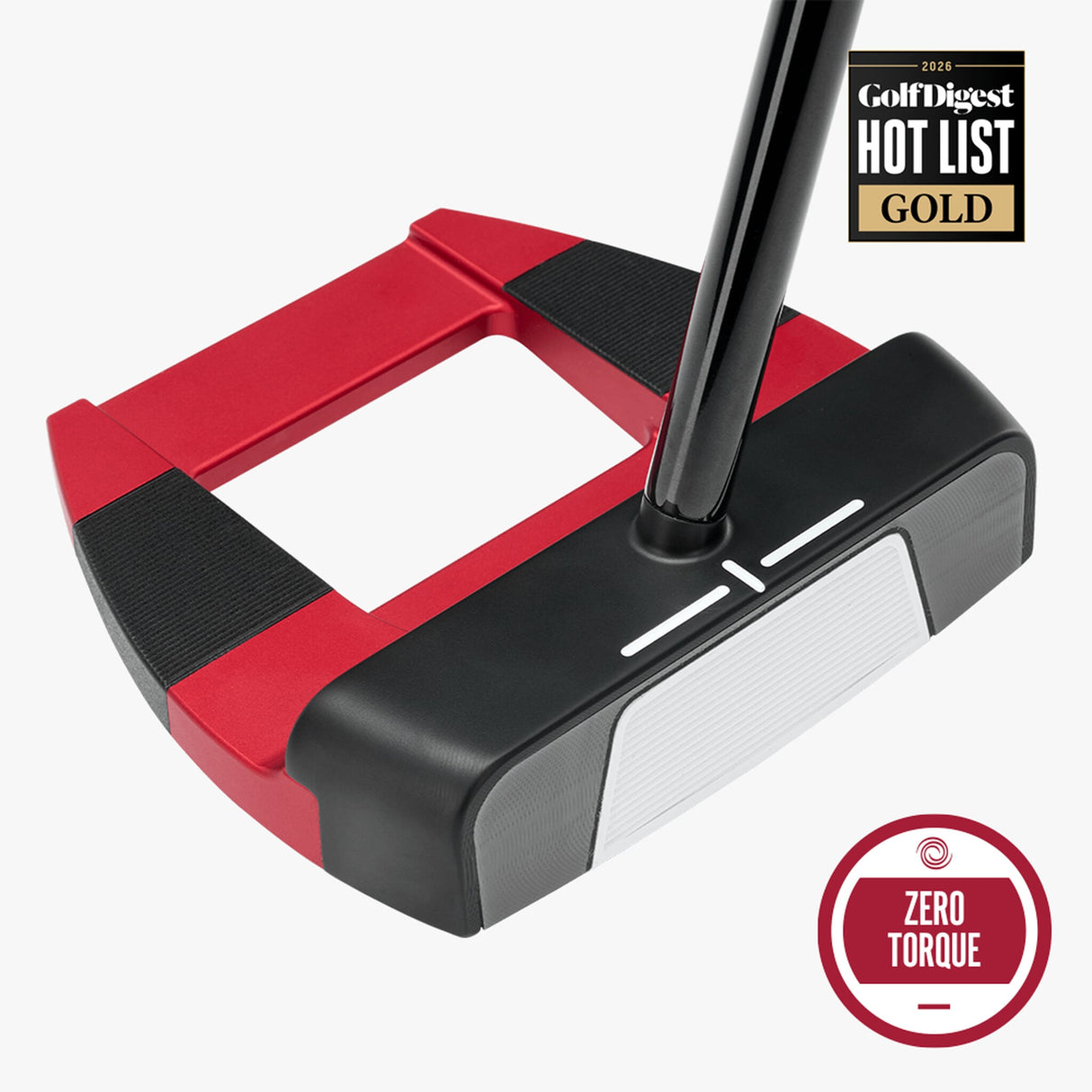 PUTTER ODYSSEY SQUARE 2 SQUARE TRI-HOT JAILBIRD CRUISER