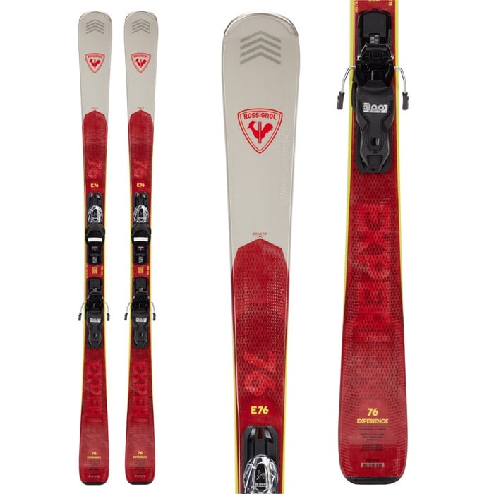 Rossignol Experience 76 Ski Avec Fixations XP10 Pour Pentes Damées