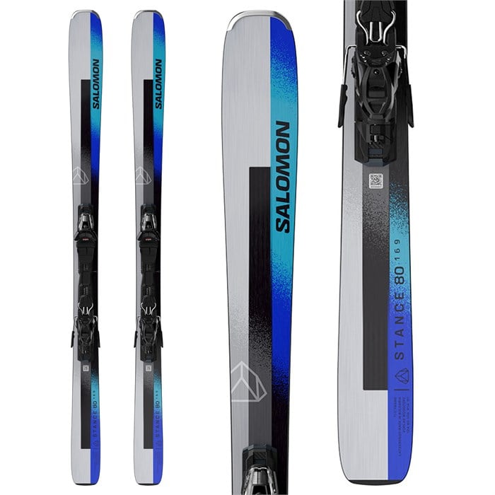 Salomon Ski E Stance 80 M11 GW High Speed Downhill Maneuverability
