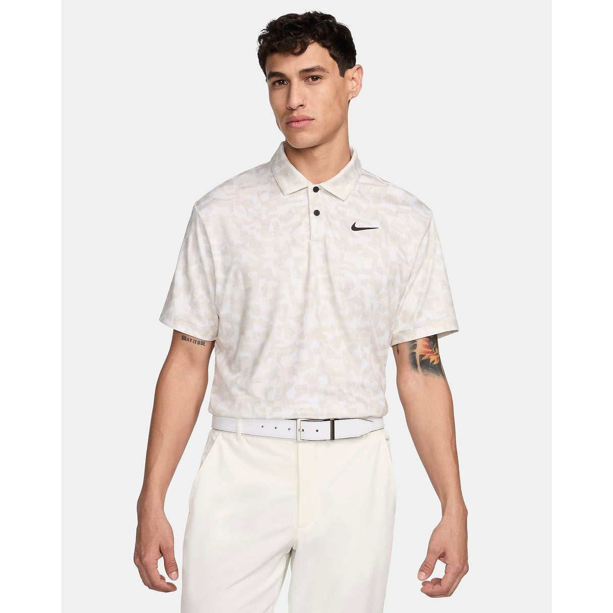 Nike Dri-Fit Tour Polo Shirt Confetti Print for Golf