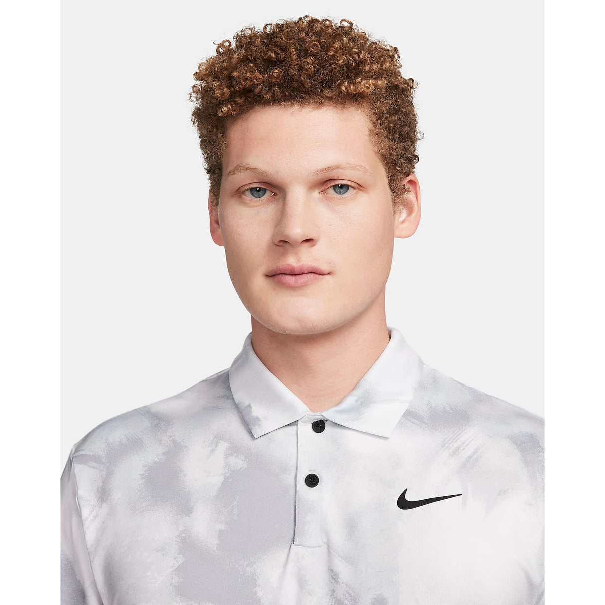 Nike Polo Tour Dri Fit Ombre Print Golf Performance and Drying