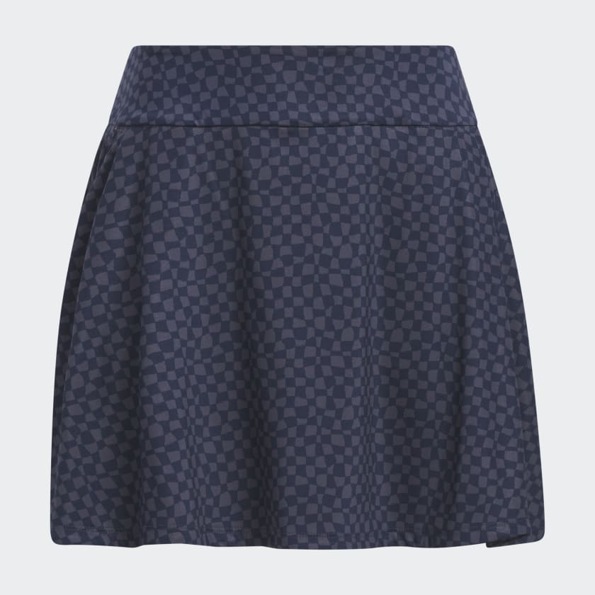 Adidas Skort Imprimé Golf En Tissu Recyclé Confort Premium Durable