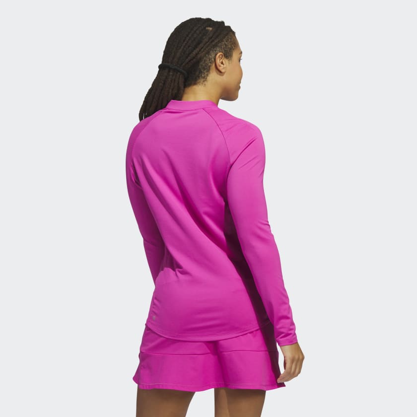 Adidas Polo Solid À Manches Longues Pour Golf Recyclé Et Doux