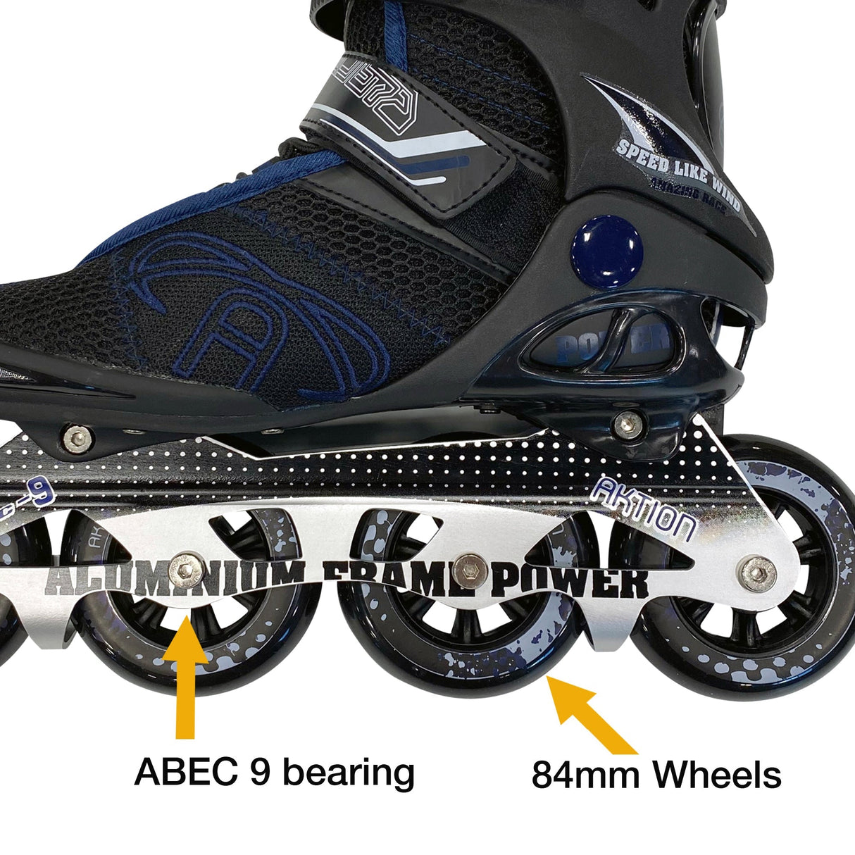 PROMOTION Inline Skates AK148 90mm Men Comfort And Endurance