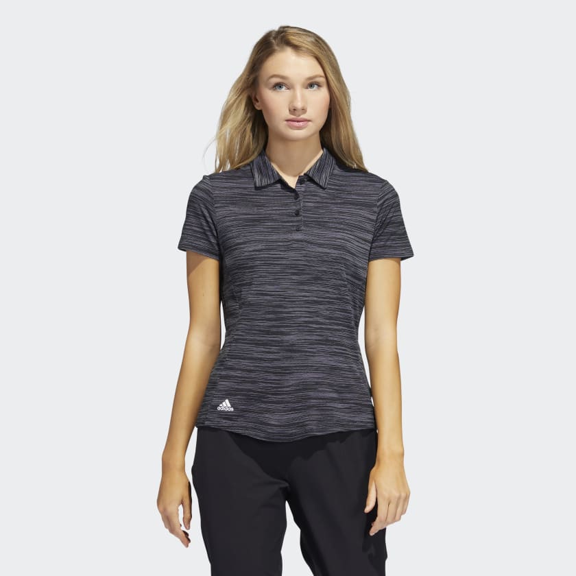 Adidas Polo Spacedye Women Performance Durable Comfort Elegant