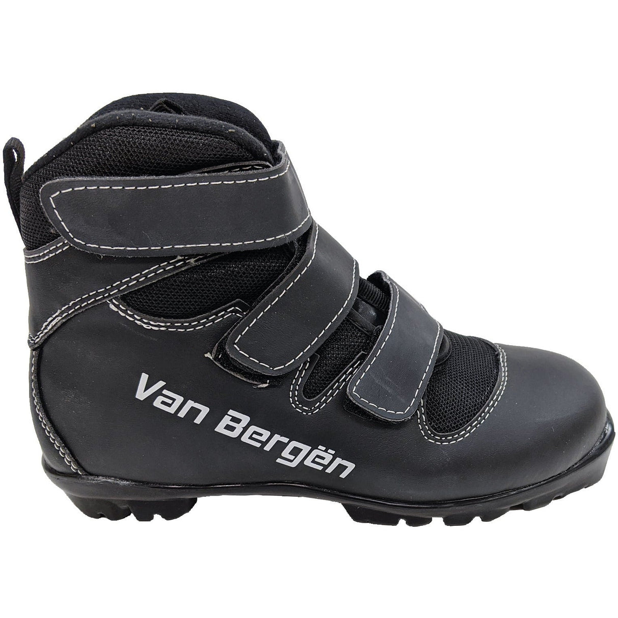 Van Bergen Botte Ski De Fond Velcro NNN Enfant Confort Et Stabilité