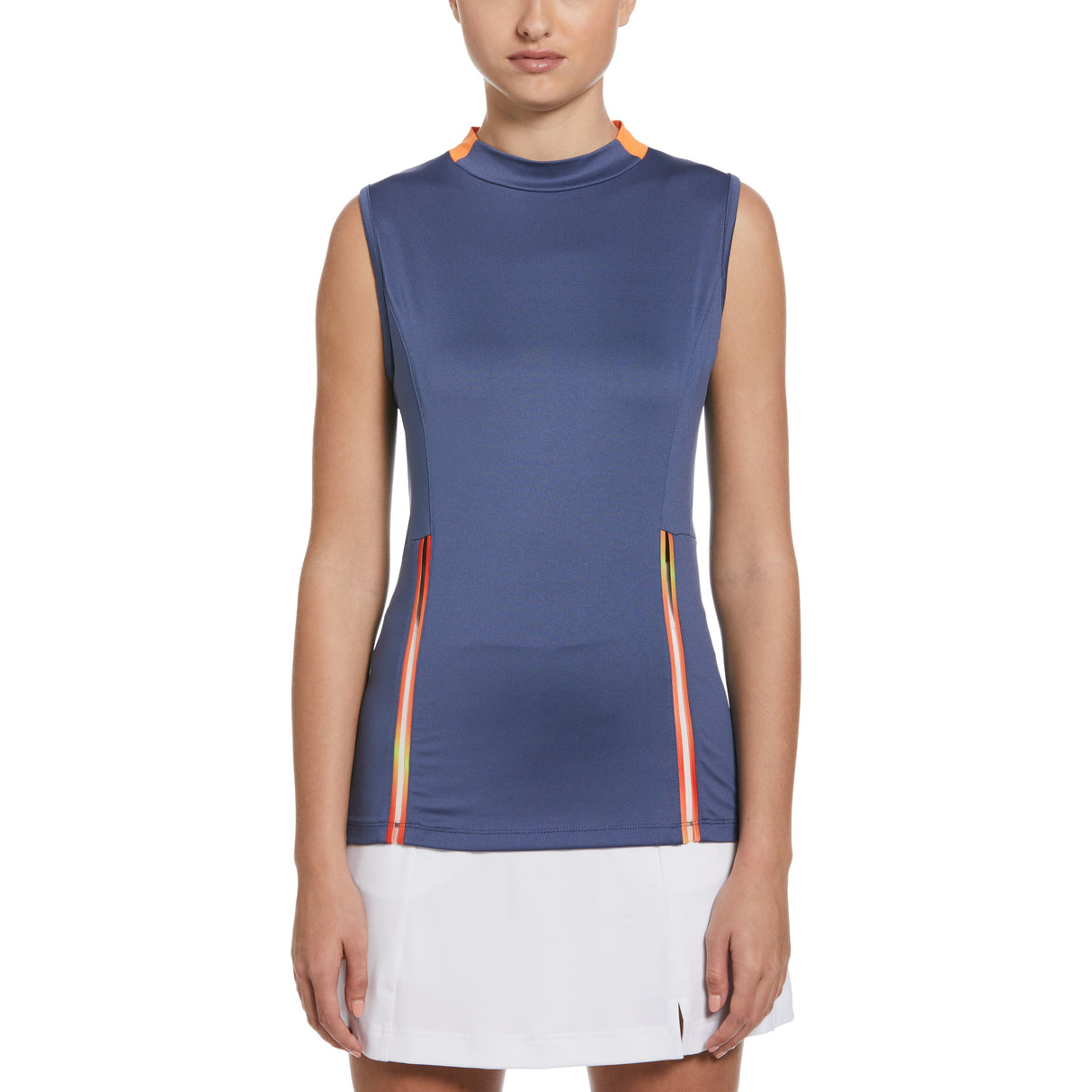 Callaway Sleeveless Colorblock Opti Dri Polo for Course