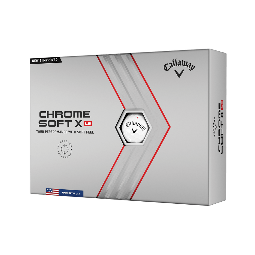 Callaway Chrome Soft X LS 22 Balles de Golf Longue Distance Performances