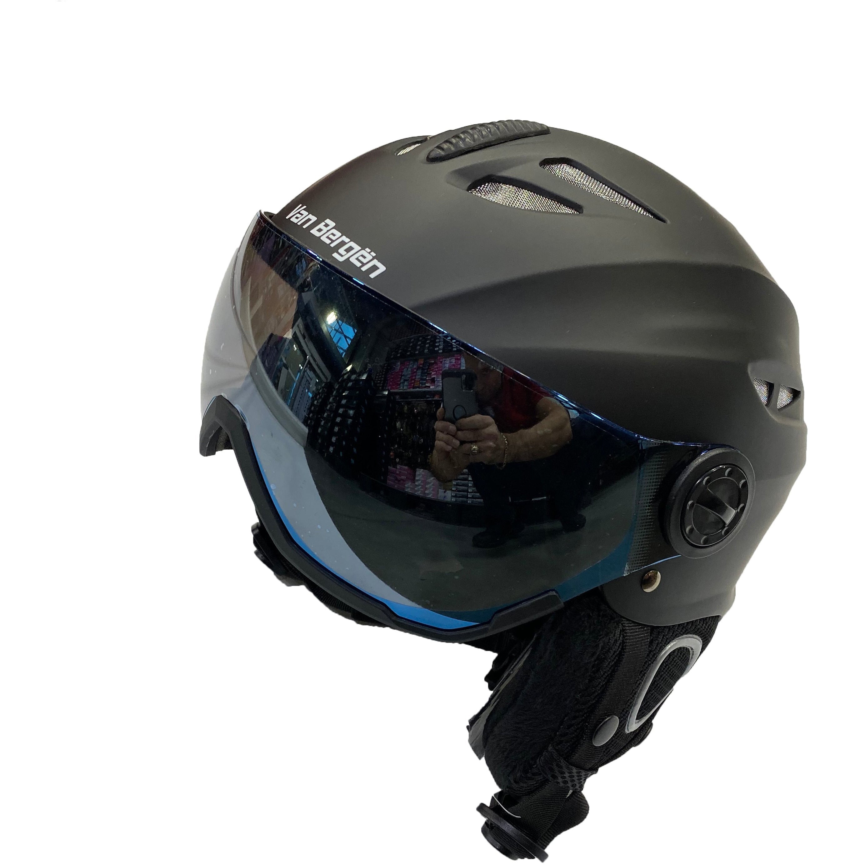 Casque ski visiere, achat casque de ski avec visiere intégrée