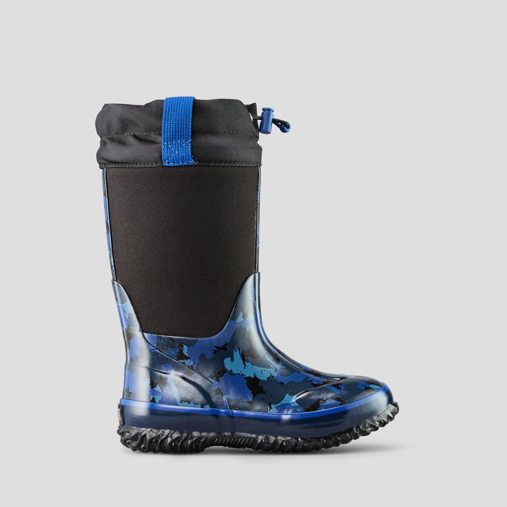 Cougar Botte Neoprene Camo Enfant Taille 2 Chaude Adhérente Et Facile À Enfiler