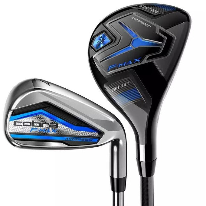 COBRA F-MAX STEEL COMBO 4H 5H 6-PW IRONS SET RIGHT HANDED