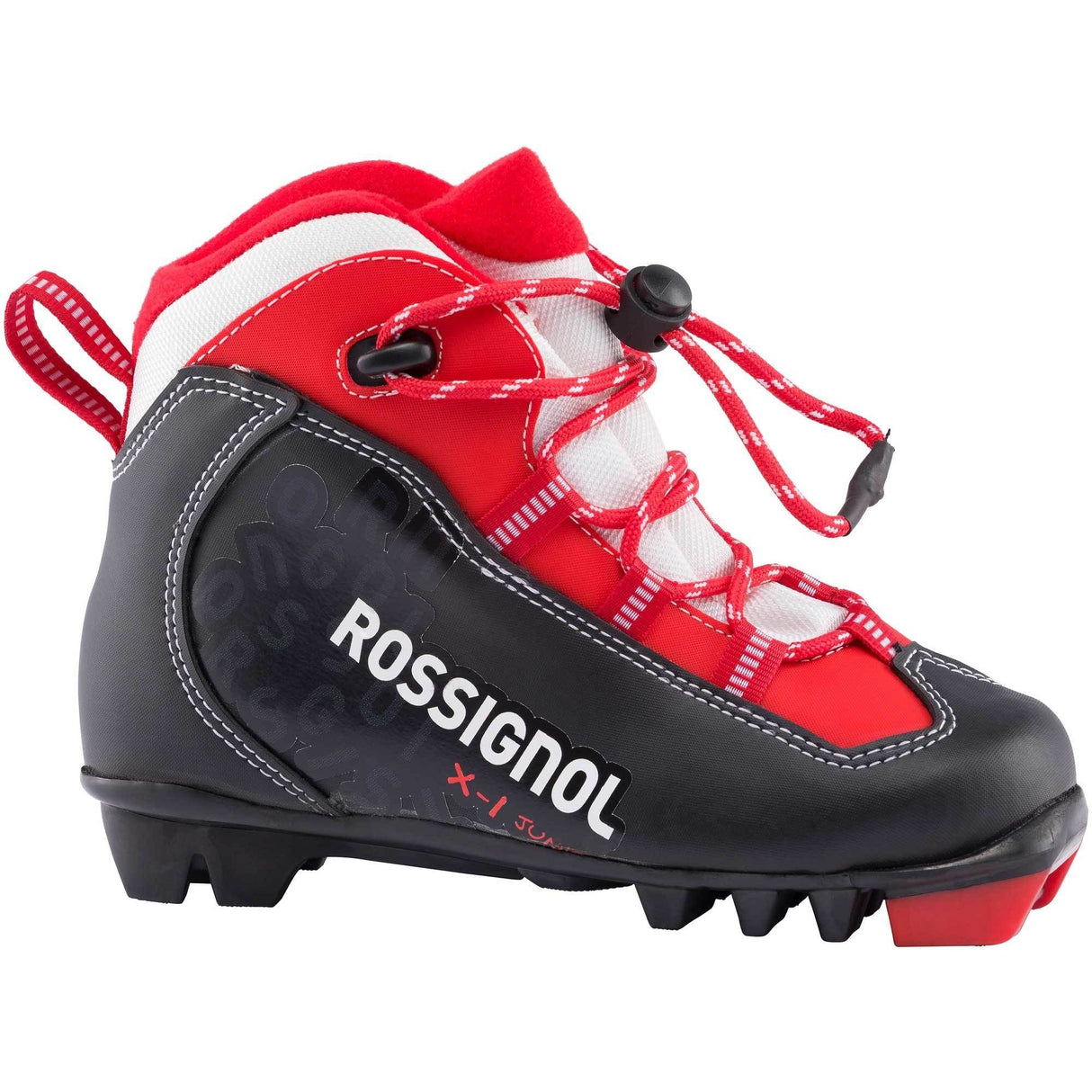 Rossignol Botte Ski de Fond X1 JR Lacets Traditionnels Enfiler Facile