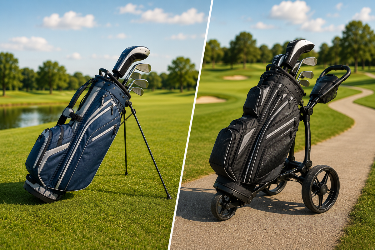 Sac de golf sur pied ou sac de golf pour chariot ?