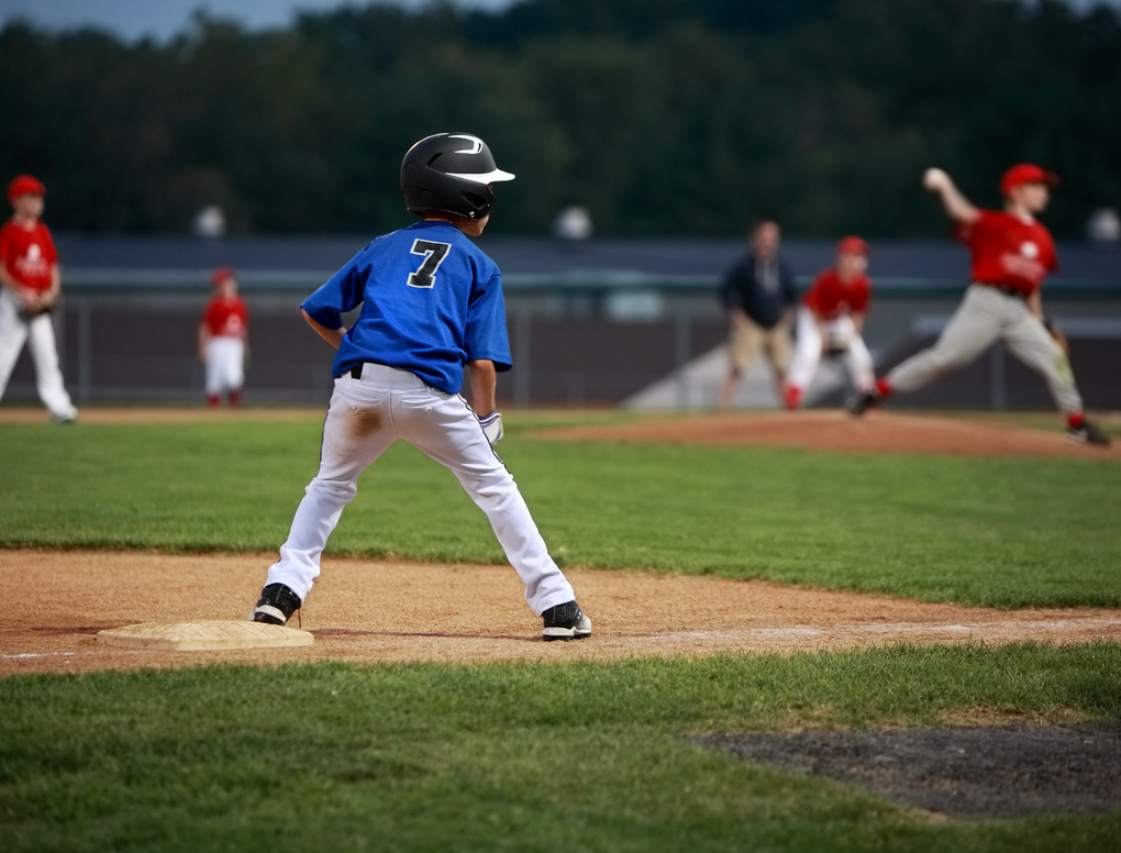 Casque De Baseball Enfant Avec Protection Double Oreille - Casque Softball Léger Ventilé PP Ajustable 50-54 Cm