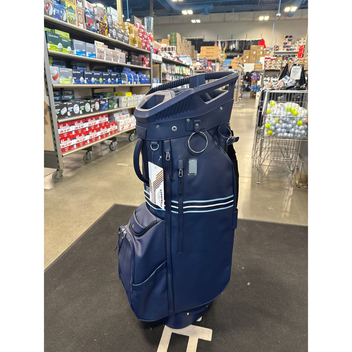 Sun Mountain Cart Bag Mid Stripe 14 Ways Top 10 Inch Golf