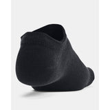 Under Armour Essential Unisex Low Cut Socks, Pack of 6, Arch Support and Cooling for Training