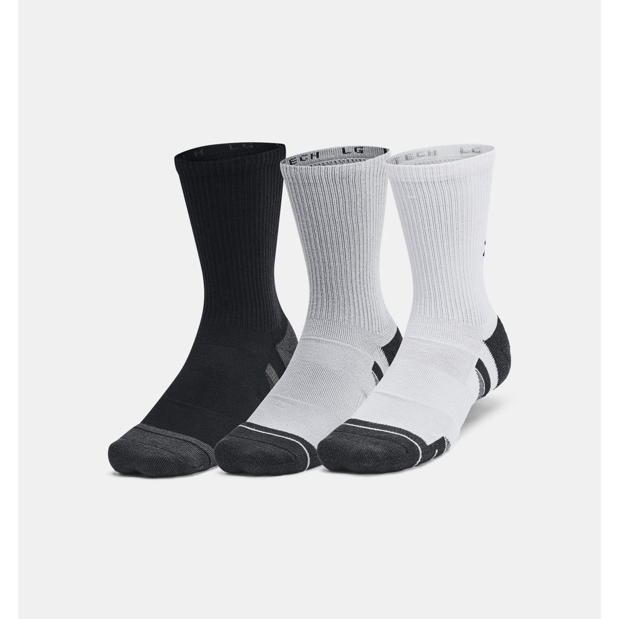 Under Armour Crew Socks Unisex 6 Pack Quick Drying