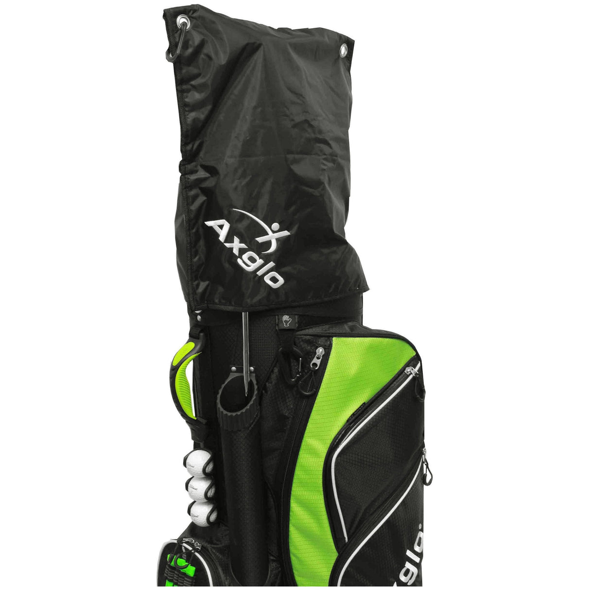 AXGLO 2-in-1 Hood Towel Bag Cover and Absorbent Cotton Towel