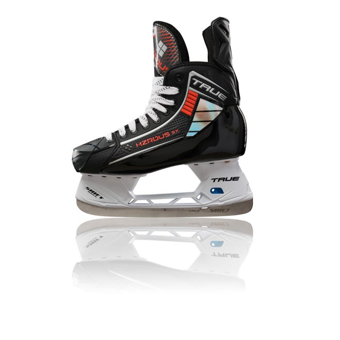 TRUE HZRDUS 5X Junior Skating Skate with Rigid Monocoque Shell for Young Talent