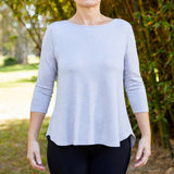 CHANDAIL SWING V NECK 3/4 BAMBOO