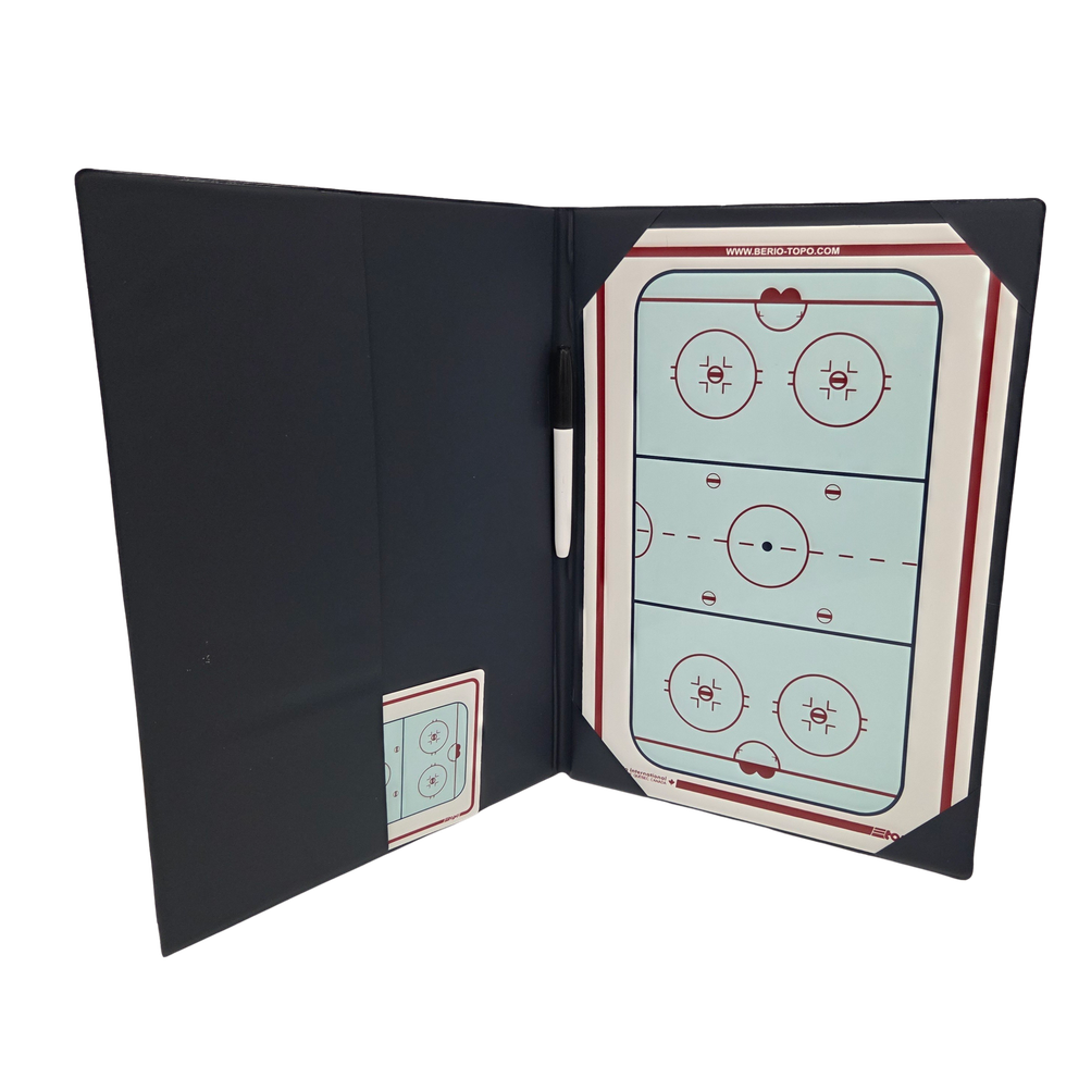 Tableau Topo Hockey 2 recto verso 25,5cmX37,5cm