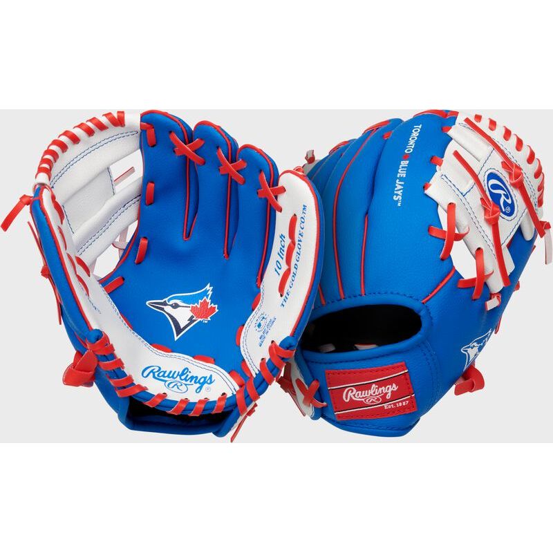 Rawlings Kids Playmaker Series Blue Jays Baseball Gloves