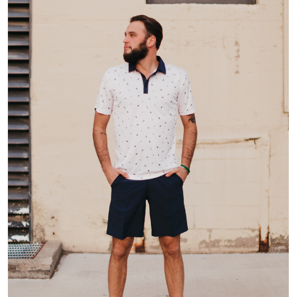 Bermuda Swannies Sully Short Performance Stability For Athletes